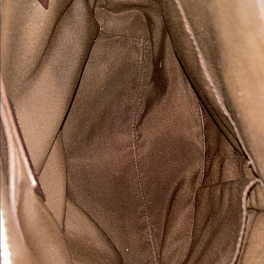 Coach Y2K Tan and Brown Signature Stripe Collection Tote /Wallet Set comes w/COA - Picture 14 of 16